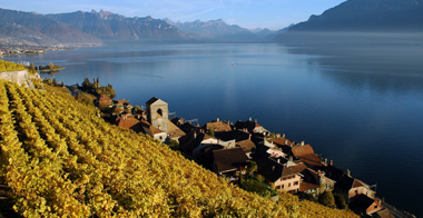 Lago Lemán Suiza
