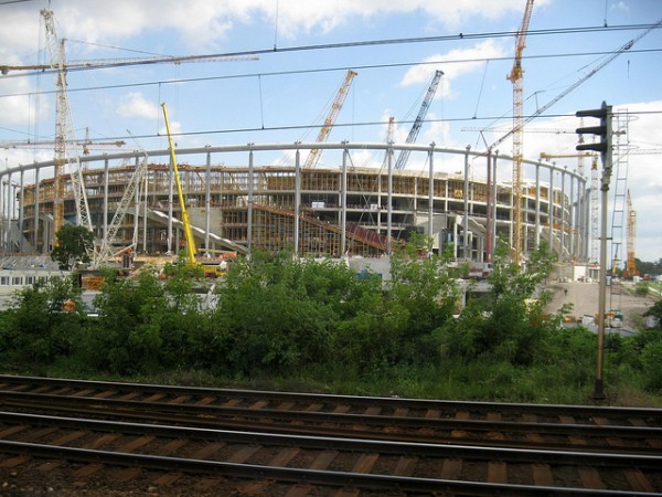 foto de un estadio de la eurocopa