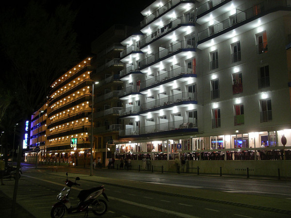 Iluminacion de hoteles